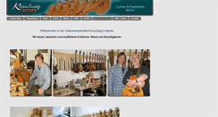 Desktop Screenshot of kreuchwig.de